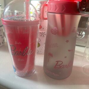 Barbie Red and Pink Drinkware Duo